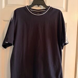 Burberry Dark Blue Short Sleeve Tee
